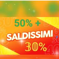 Saldissimi tutto al 50% piu sc.extra del30%