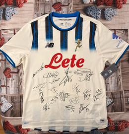 Maglia Atalanta 25/26 autografata dalla rosa