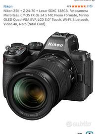 Macchina fotografica Nikon Z5II