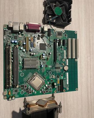 Scheda madre HP con processore Intel Core Duo 266