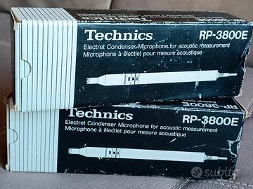 Technics RP-3800E microfono calibrazione ambiente