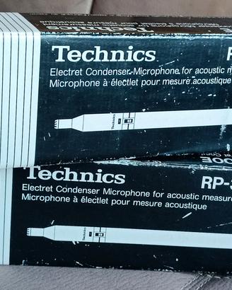Technics RP-3800E microfono calibrazione ambiente