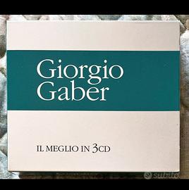 Giorgio Gaber Box 3 Cd Il Meglio in 3 Cd 2013 Sony