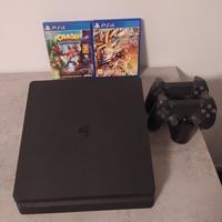 PlayStation 4 + 2 Joypad + 2 giochi
