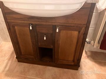 Mobile lavabo in legno