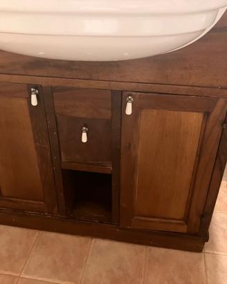 Mobile lavabo in legno