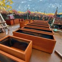 Fioriere in acciaio corten varie misure