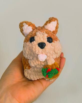 Pupazzo cagnolino Corgi