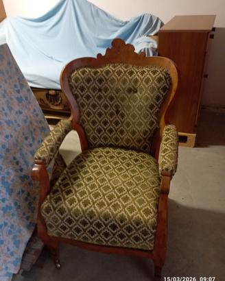 Poltrona in radica