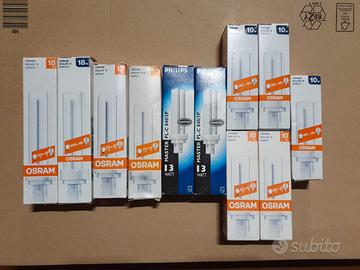 LOTTO DI LAMPADE A BASSO CONS. OSRAM 2 PIN G24d