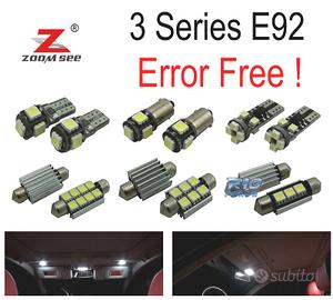 KIT 21 LAMPADE LED INTERNE BMW SERIE 3 E92 COUPE M
