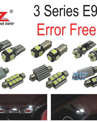 KIT 21 LAMPADE LED INTERNE BMW SERIE 3 E92 COUPE M