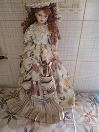 bambola in ceramica 