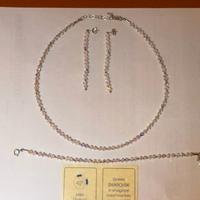 Collana Swarovski argento 925%