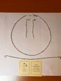 Collana Swarovski argento 925%