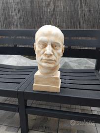 BUSTO MUSSOLINI IN GESSO