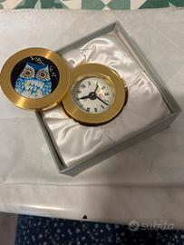 Orologio giapponese cloisonne da collezione