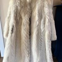 Pelliccia vintage volpe artica