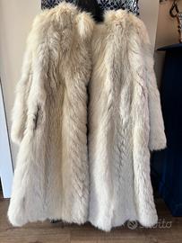 Pelliccia vintage volpe artica