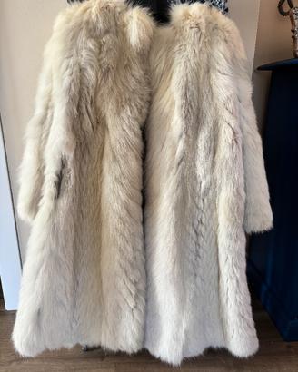 Pelliccia vintage volpe artica