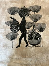 Stampa Batik artista Hedi Lange