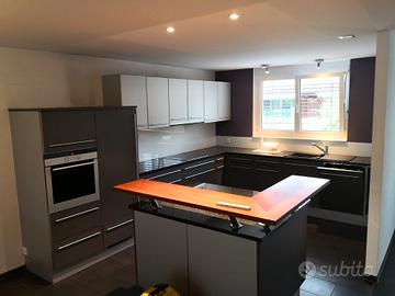 Cucina con penisola