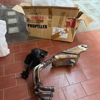 Portatarga e Scarico completo per Yamaha MT-09