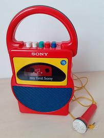 Registratore TM4000 Sony My first Sony anni 80