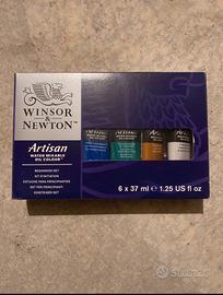 Colori ad olio miscelabili con aqua della
