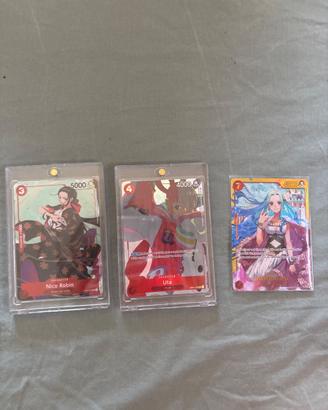 Nico Robin TCG + Uta + Nefeltari Vivi
