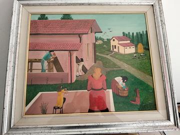 quadri incorniciati naif