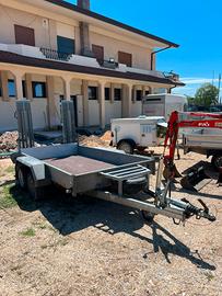 Rimorchio trasporto veicoli HUMBAUR HS 253016