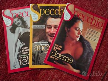 Colezione specchio dal numero 1 al numero 60