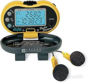 OREGON SCIENTIFIC CONTAPASSI + RADIO FM