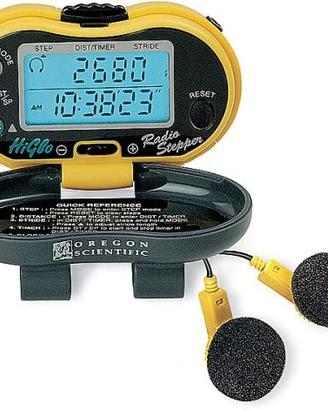 OREGON SCIENTIFIC CONTAPASSI + RADIO FM