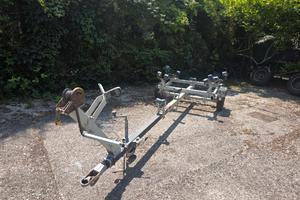 Carrello  barca da cantiere 