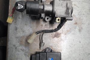 blocchetti chiave antenna e centralina moto e scoo