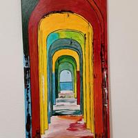 Quadro astratto moderno.