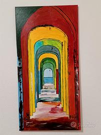 Quadro astratto moderno.