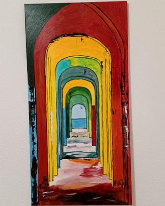Quadro astratto moderno.