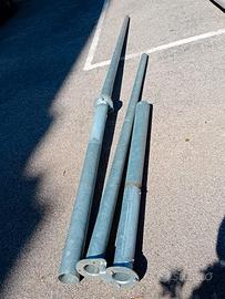 Palo Lampione Pieghevole Abbattibile