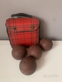 Set di bocce da gioco vintage