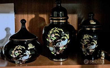 3 vasi vintage Opalina Fiorentina