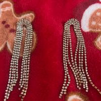 Orecchini pendenti strass