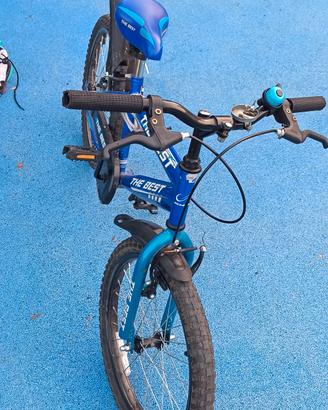bici fino 7 anni cerchio da 20 pollici.