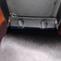 coppia di gemelli con cravatta e pochette da tasch