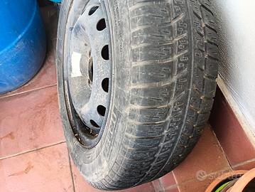 Ruota di scorta con cerchio in acciaio R14