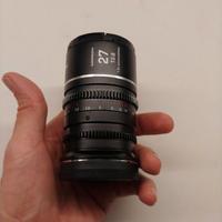Laowa obiettivo 27 t/2.8 NanoMorph anamorfico S35