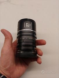 Laowa obiettivo 27 t/2.8 NanoMorph anamorfico S35