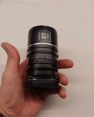 Laowa obiettivo 27 t/2.8 NanoMorph anamorfico S35